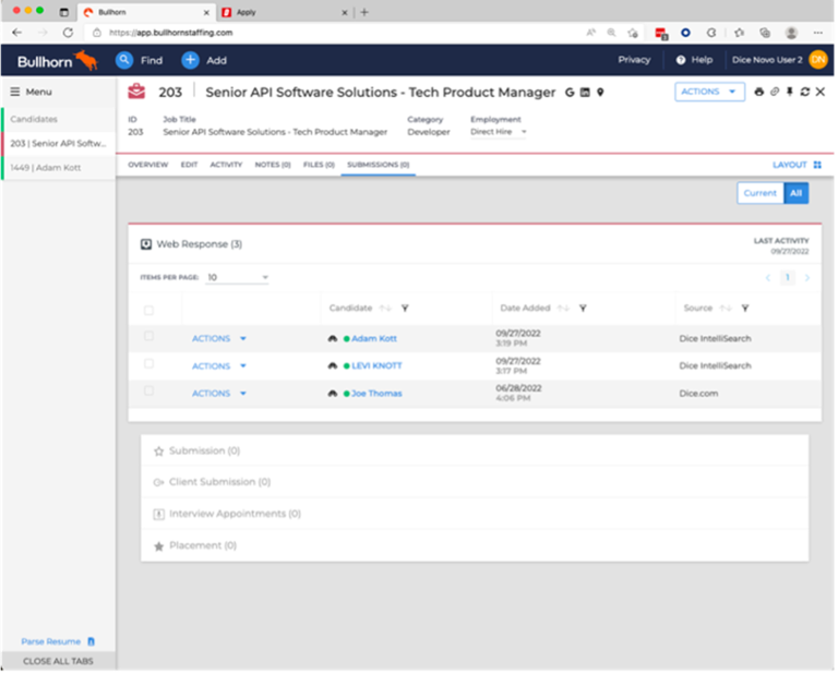 Easy Post for Bullhorn