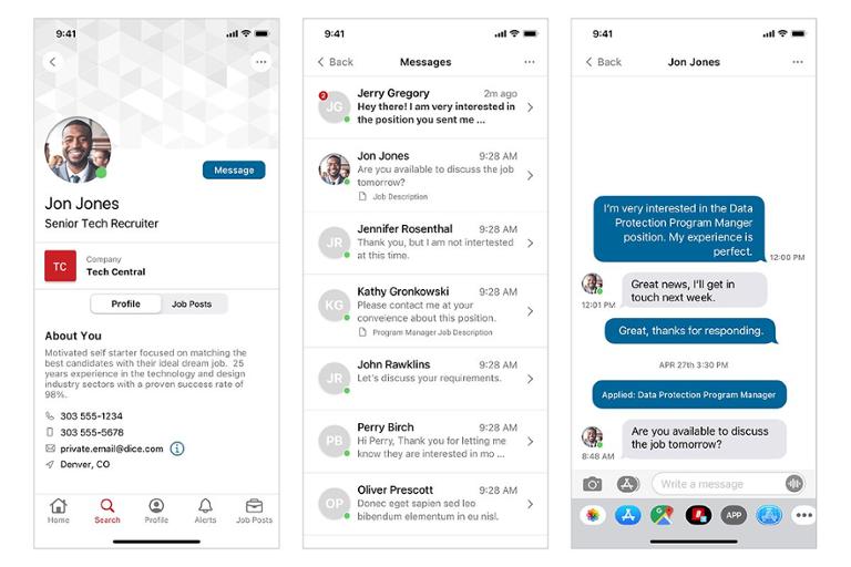Mobile App Messaging