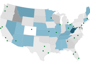 U.S. Tech Salaries Map 2017