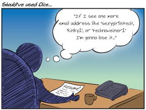 Hiring Humor: Always Be Professional