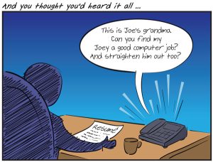 Hiring Humor: The Meddling Grandmother